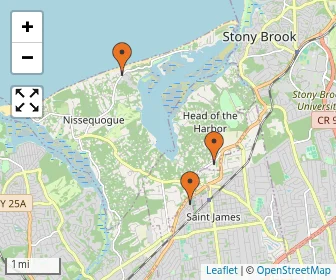 Area schools map